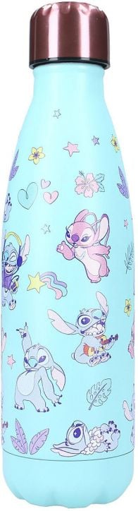 Стоманена бутилка Vadobag Stitch - Thirsty For More, 700 мл.