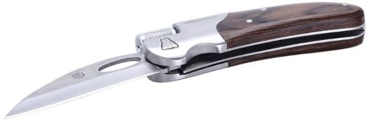 Сгъваем нож с фенерче Laguiole Hunting Dark Brown