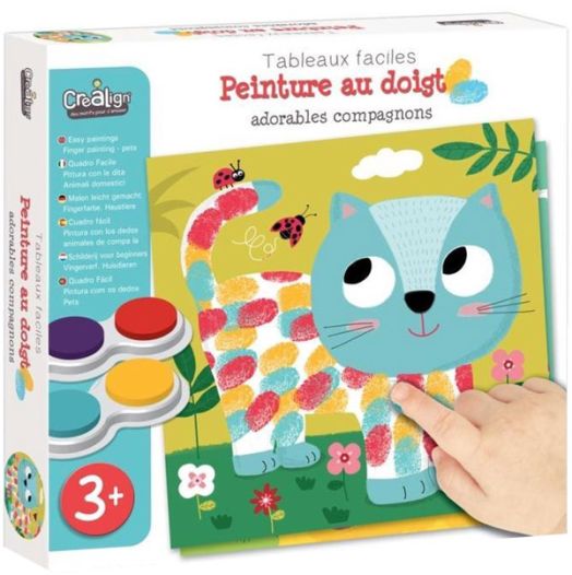 Рисуване с пръсти - Домашни любимци