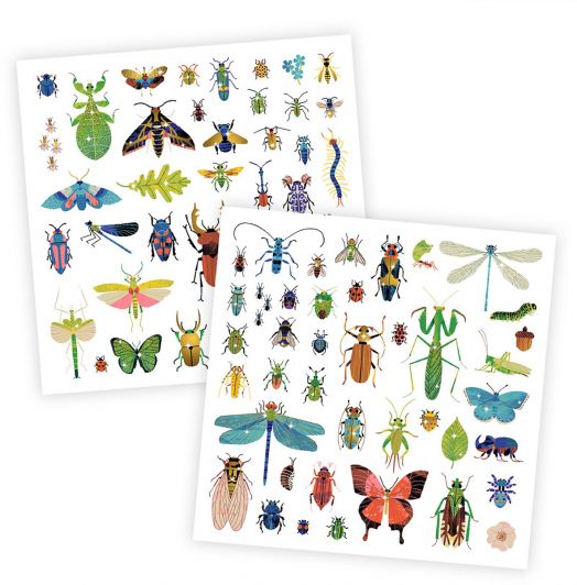 Стикери Djeco - Насекоми, 160 бр.