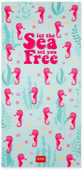 Плажна хавлия Legami - Seahorse