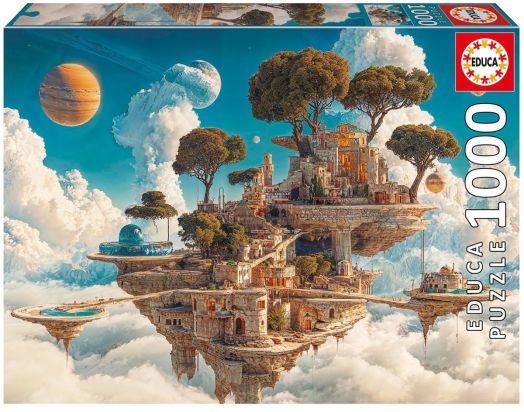 Пъзел Educa: Кралство в облаците, 1000 части