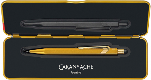Автоматичен молив Caran d'Ache 844, злато