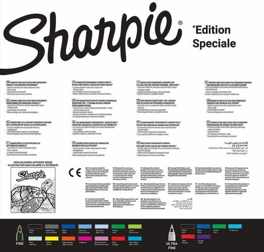 Комплект перманентни маркери Sharpie Tortoise, 20 бр.