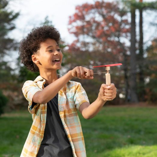 Механичен хеликоптер Kikkerland Huckleberry