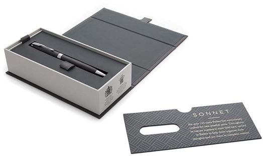 Химикалка Parker Royal Sonnet Matte Black CT
