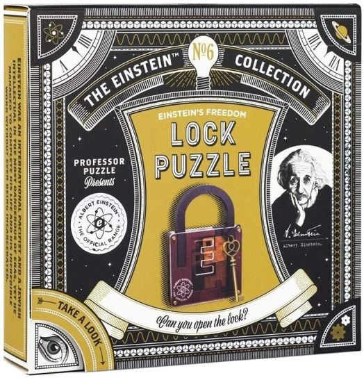 3D пъзел Professor Puzzle: Einstein's Lock