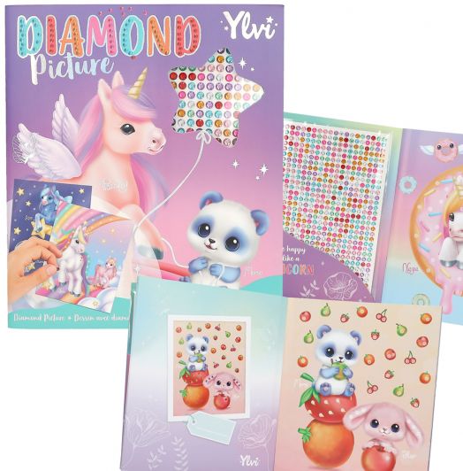 Диамантена книжка за апликации Ylvi