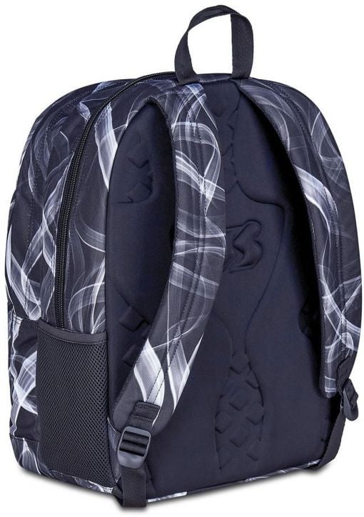 Ученическа раница Seven Freethink Jet Black с две отделения и USB порт