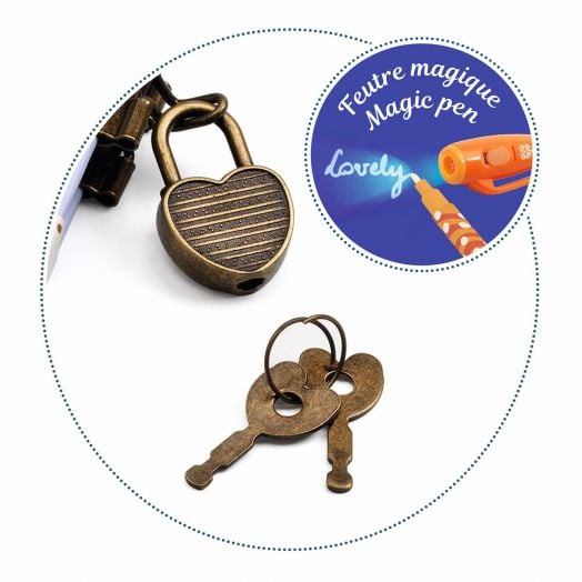 Таен дневник с магическа химикалка Djeco - Owen