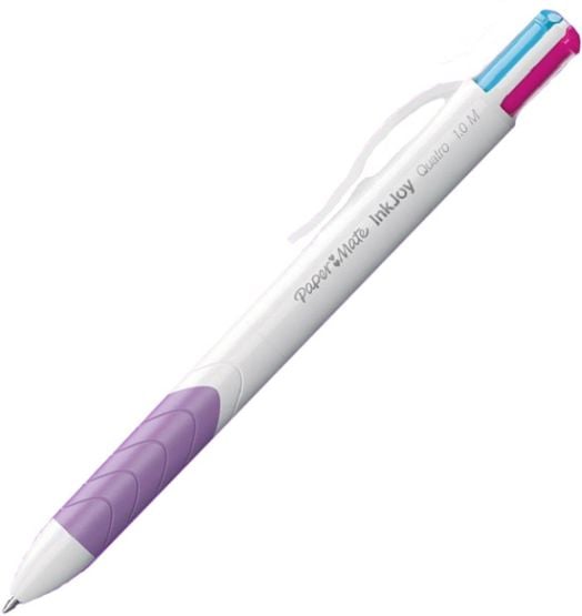 Четирицветна химикалка Paper Mate Inkjoy Quatro, свежи цветове
