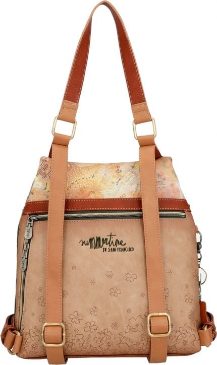 Раница Anekke Peace & Love Camel 20/28 х 31 х 9 см.