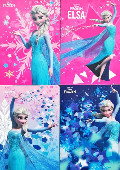 Тетрадка Frozen А5, 24 листа с широки редове