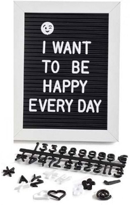 Дъска за съобщения Miquelrius Just Black, черна