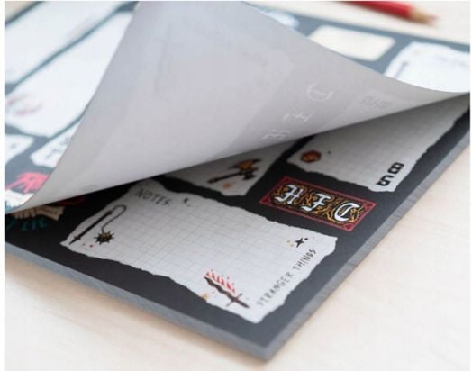 Седмичен планер - пад Stranger Things А4, 52 листа