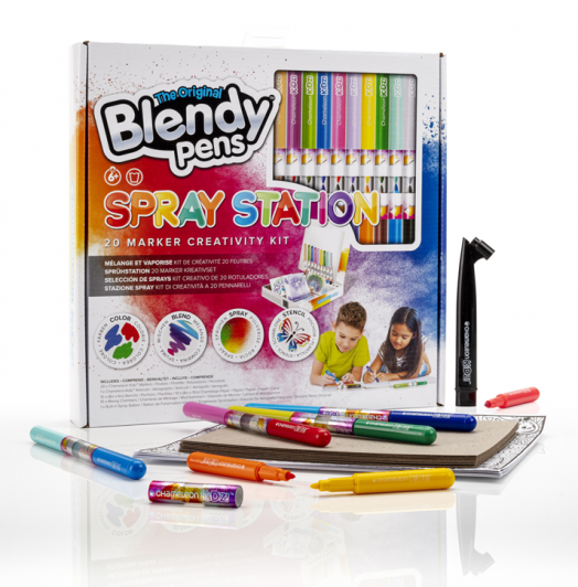 Комплект маркери Blendy Pens - Spray Station, 20 бр.