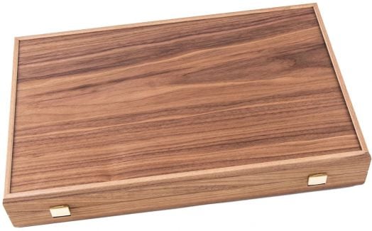 Табла Manopoulos с отделения - американски орех и черен дъб, 48 х 30 см.