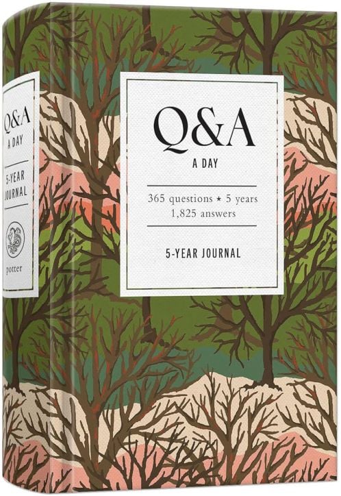 Questions and Answers a Day Woodland: 5 Year Journal