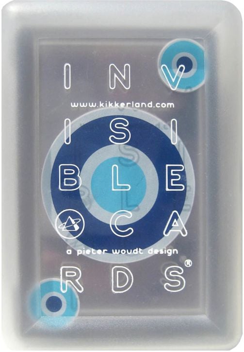 Карти за игра Kikkerland - Invisible Cards