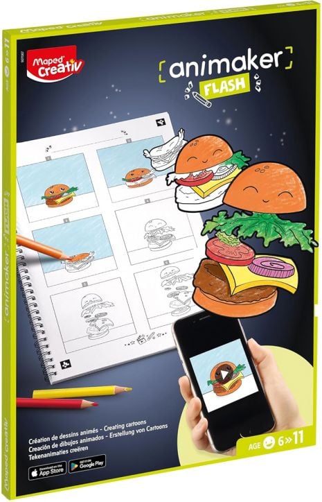 Творчески комплект Maped Creativ - Animaker Flash, Pop