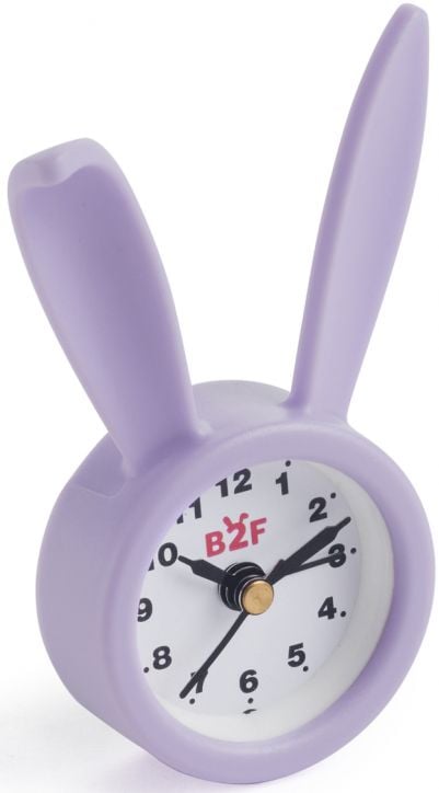 Будилник Miquelrius Back2Fun - Зайче, лилав