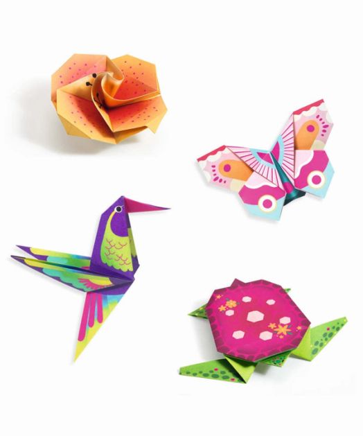 Творчески комплект Djeco Оригами: Tropics