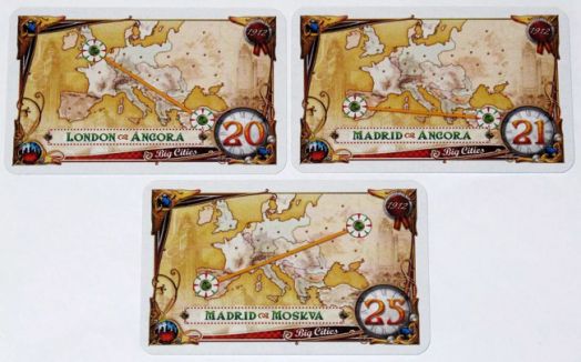 Разширение към настолна игра Ticket to Ride: Europa 1912