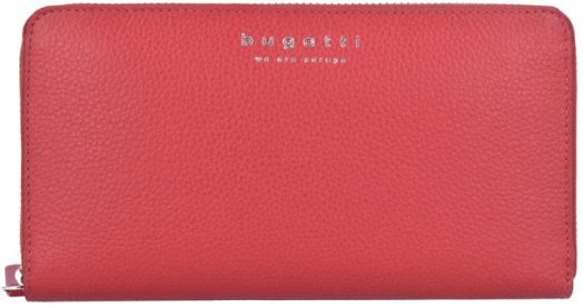 Дамски портфейл Bugatti Linda, червен