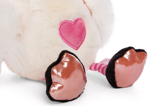 Плюшена играчка Nici - Бял лебед, 70 см.