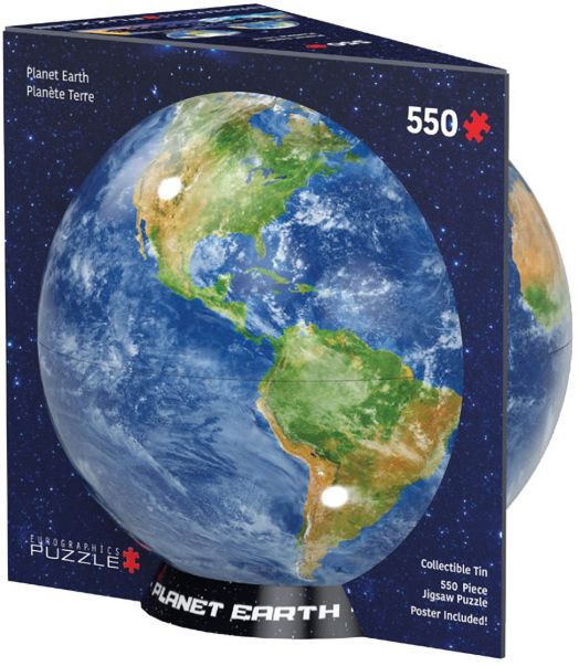 Пъзел Eurographics - Планетата Земя, 550 части