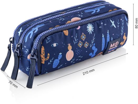 Несесер Miquelrius Desert с три отделения, овален