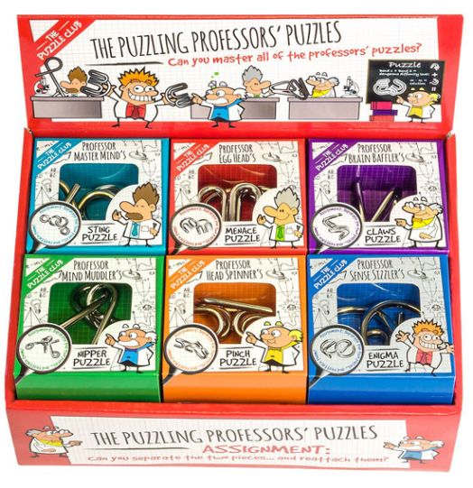 Метален 3D пъзел Professor Puzzle