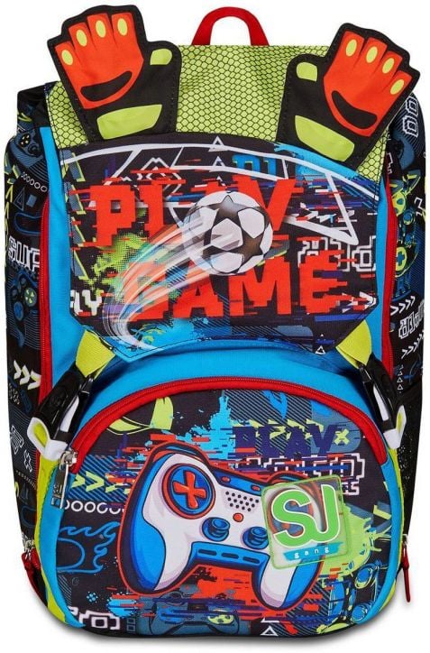 Ученическа раница Seven SJ Gang Funny Goal с две отделения