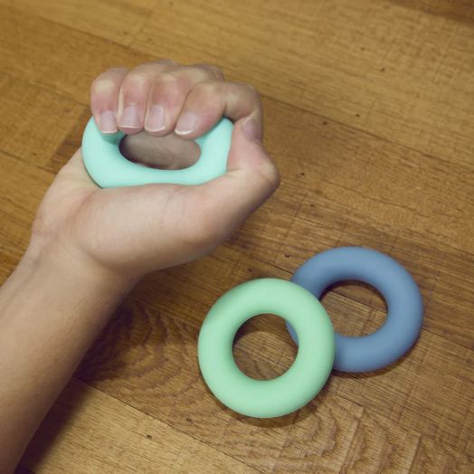 Комплект Kikkerland - Три гумени ринга за тренинг на ръката