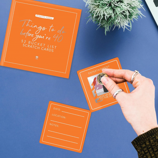 Скреч карти Gift Republic - Направи преди да навършиш 40 години