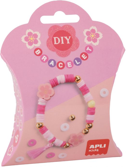 Креативен комплект Apli Kids - Направи си сам гривна, цветя