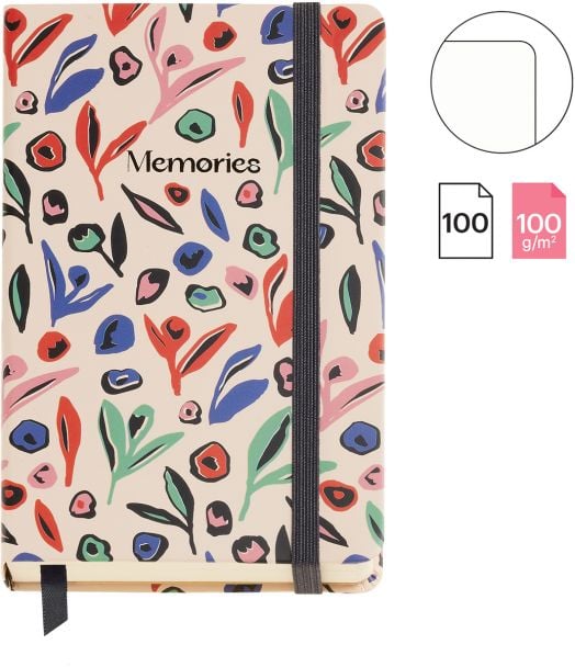 Джобен тефтер Miquelrius Leaves in the Wind Garden