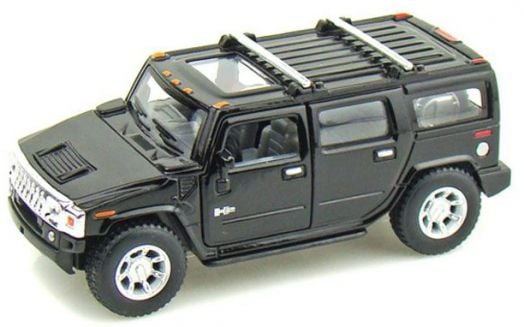 Метална играчка Goki - Джип Hummer H2 SUV
