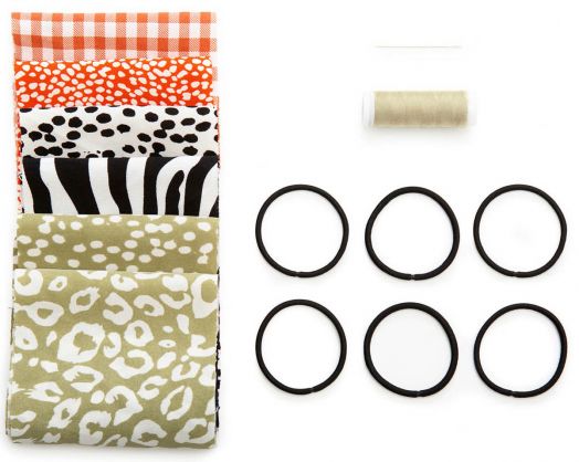 Направи си сам панделка за коса с ластик Kikkerland