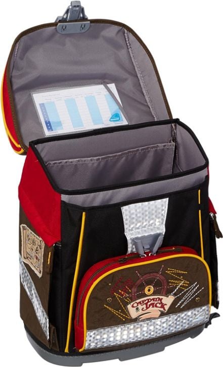 Комплект ученическа раница Schneiders Captain Jack, ергономик