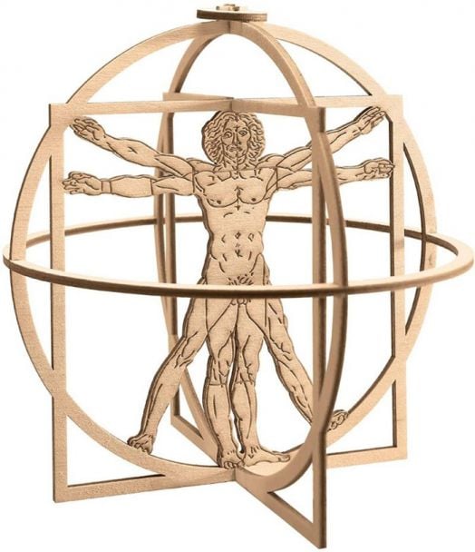 Сглобяем модел Revell Леонардо да Винчи: Витрувианския човек