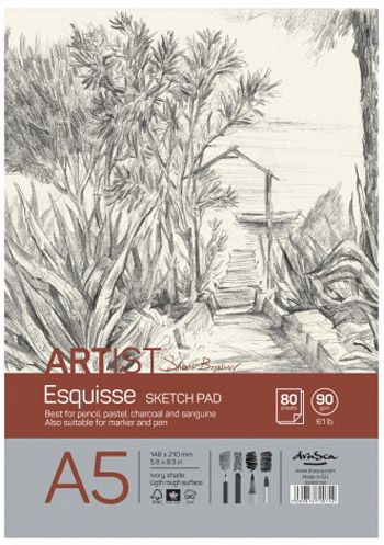 Скицник Drasca Esquisse Sketch Pad S.Boykinov A5, 80 листа