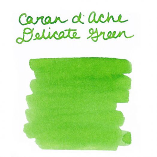 Мастило за писалка Caran d'Ache Chromatics - Delicate Green