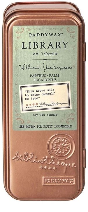 Ароматна свещ Paddywax - William Shakespeare