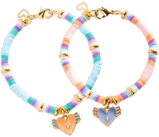 Креативен комплект Djeco: Направи си гривни - Heishi