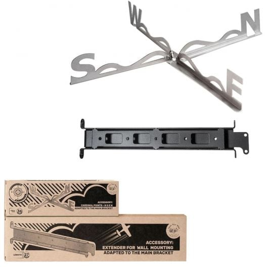 Комплект самолет - градински ветропоказател изтребител Yak9T с кардинални точки