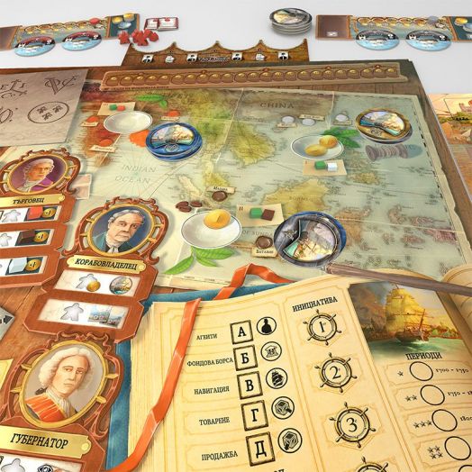 Настолна игра: Източноиндийски компании