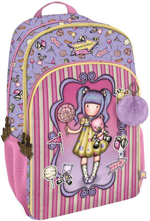 Ученическа раница Gorjuss First Prize с две отделения, 41 x 43 x 16 см.