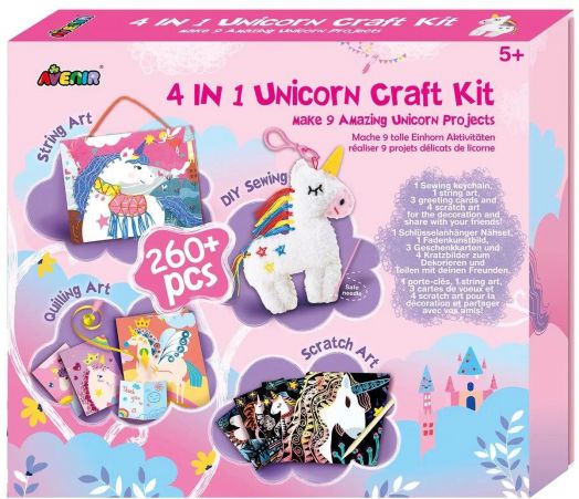 Творчески комплект 4 в 1 Avenir - Еднорог