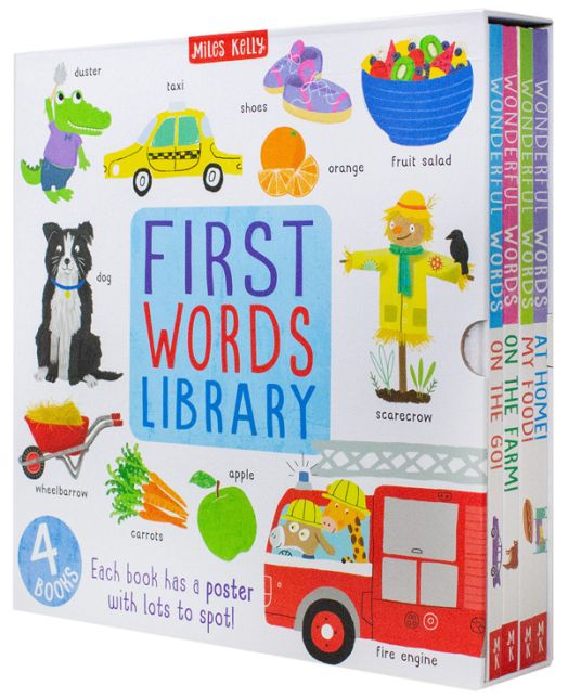 First Words My World: 4-pack set